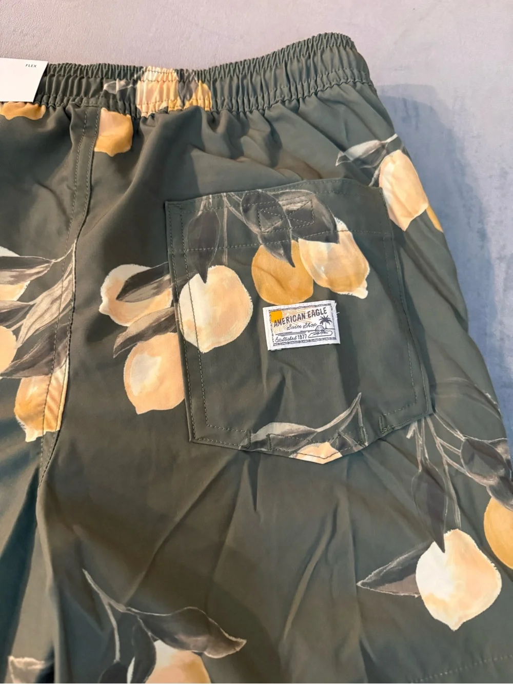 American eagle swim trunks flex 5”